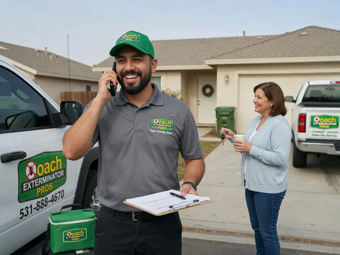 Pest Control Roach Exterminator Saint Benedict, LA FAQs